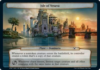 Isle of Vesuva card from Planechase: March of the Machine