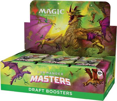 Commander Masters - Draft Booster Box card from Commander Masters