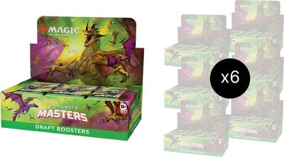 Commander Masters - Draft Booster Box Case card from Commander Masters