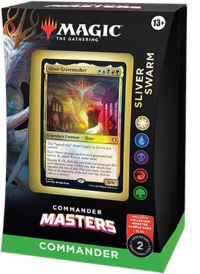 Commander Masters Commander Deck - Sliver Swarm card from Commander Masters