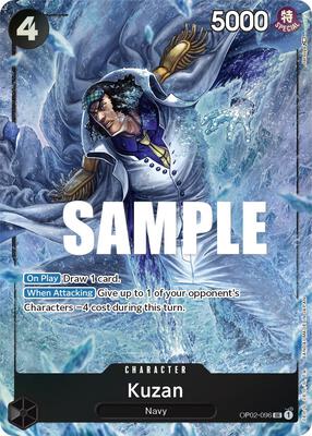 Kuzan (096) (Alternate Art) card from Paramount War