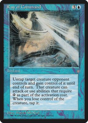 Ray of Command card from Ice Age