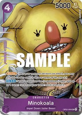 Minokoala (Box Topper) card from Paramount War