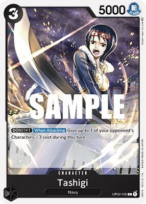 Tashigi card from Paramount War
