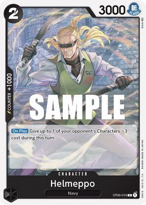 Helmeppo card from Starter Deck 6: Absolute Justice