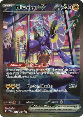 Miraidon ex - 244/198 card from SV01: Scarlet & Violet Base Set