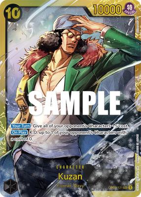 Kuzan (121) card from Paramount War