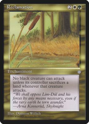 Reclamation card from Ice Age