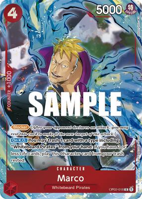 Marco (Alternate Art) card from Paramount War