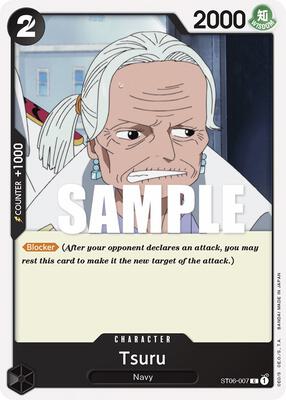 Tsuru card from Starter Deck 6: Absolute Justice