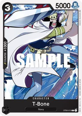 T-Bone card from Starter Deck 6: Absolute Justice