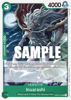 Inuarashi card from Paramount War