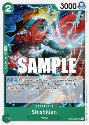 Shishilian card from Paramount War