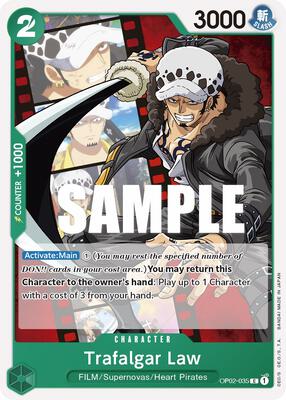 Trafalgar Law card from Paramount War