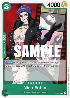 Nico Robin card from Paramount War