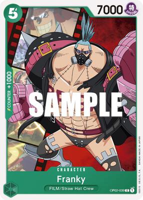 Franky card from Paramount War
