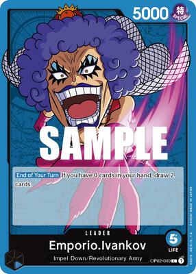 Emporio.Ivankov (049) card from Paramount War