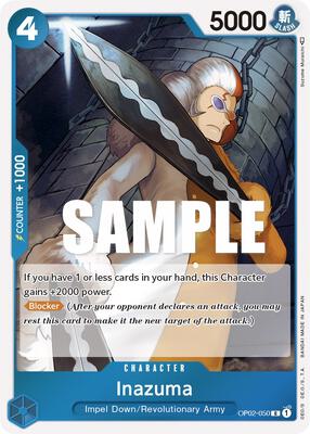 Inazuma card from Paramount War
