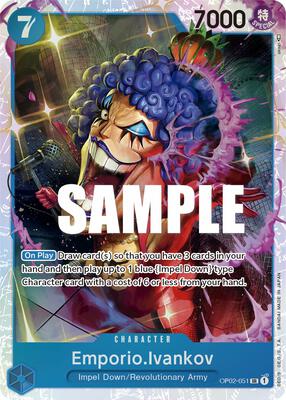 Emporio.Ivankov (051) card from Paramount War