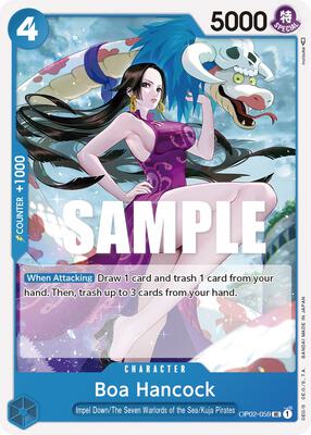 Boa Hancock card from Paramount War
