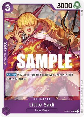 Little Sadi card from Paramount War