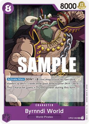 Byrnndi World card from Paramount War