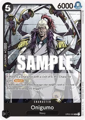 Onigumo card from Paramount War