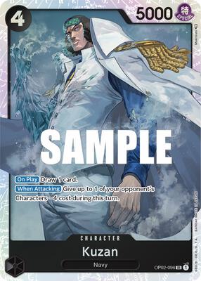 Kuzan (096) card from Paramount War