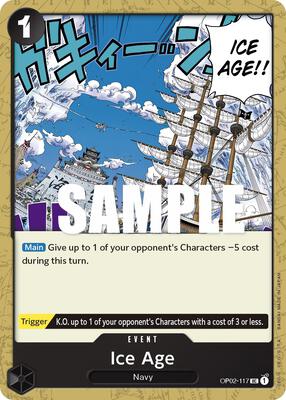 Ice Age card from Paramount War