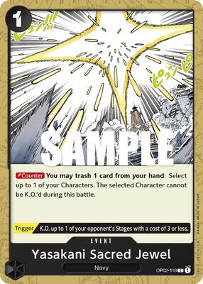 Yasakani Sacred Jewel card from Paramount War
