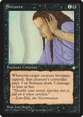 Seizures card from Ice Age