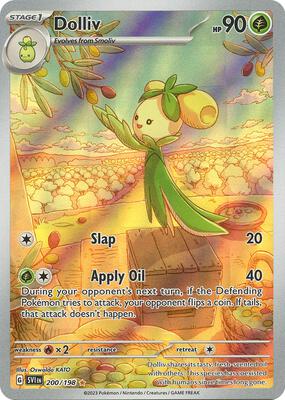 Dolliv - 200/198 card from SV01: Scarlet & Violet Base Set
