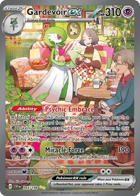 Gardevoir ex - 245/198 card from SV01: Scarlet & Violet Base Set