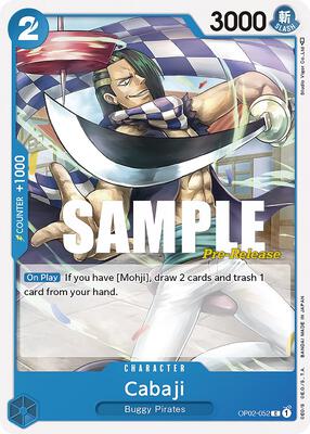 Cabaji card from Paramount War Pre-Release Cards