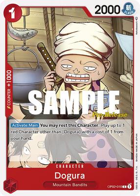 Dogura card from Paramount War Pre-Release Cards