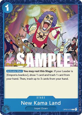 New Kama Land card from Paramount War Pre-Release Cards