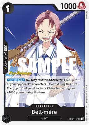 Bell-mere card from Paramount War Pre-Release Cards