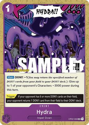 Hydra card from Paramount War Pre-Release Cards