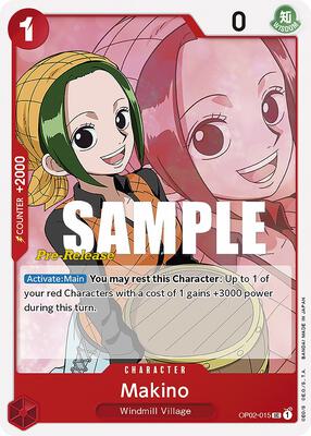 Makino card from Paramount War Pre-Release Cards