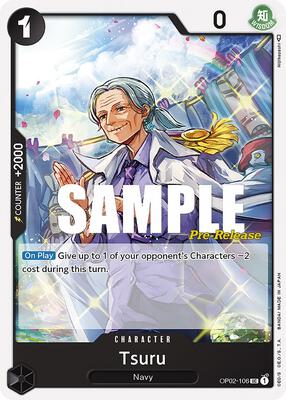 Tsuru card from Paramount War Pre-Release Cards