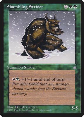 Shambling Strider card from Ice Age