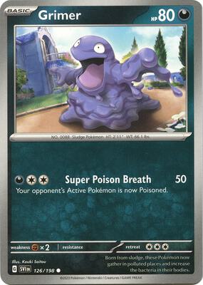 Grimer card from SV01: Scarlet & Violet Base Set