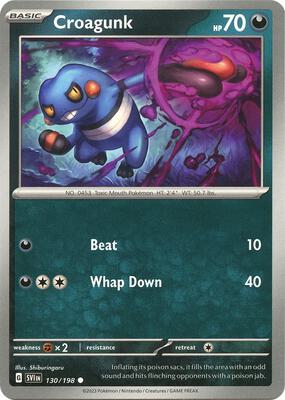 Croagunk card from SV01: Scarlet & Violet Base Set
