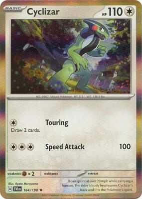 Cyclizar - 164/198 card from SV01: Scarlet & Violet Base Set