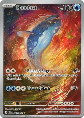 Dondozo - 207/198 card from SV01: Scarlet & Violet Base Set