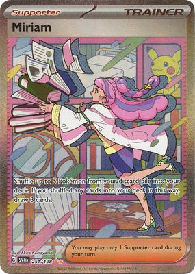 Miriam - 251/198 card from SV01: Scarlet & Violet Base Set