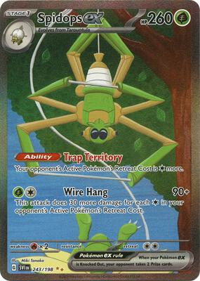 Spidops ex - 243/198 card from SV01: Scarlet & Violet Base Set