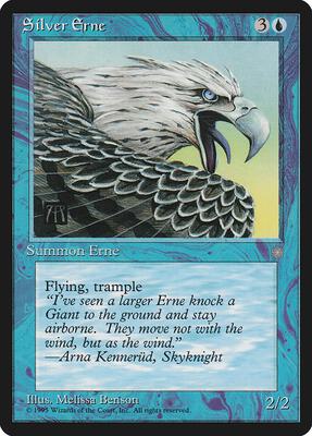 Silver Erne card from Ice Age