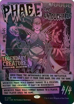 Phage the Untouchable card from Secret Lair Drop Series