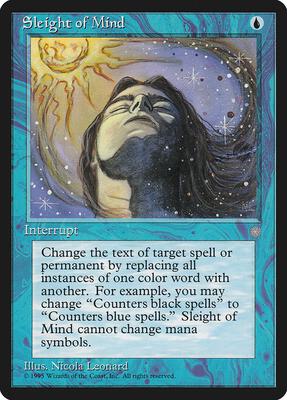 Sleight of Mind card from Ice Age